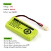 VANBOW BT183342/BT283342 2.4V 800mAh Ni-MH Battery Pack, Compatible with AT&T