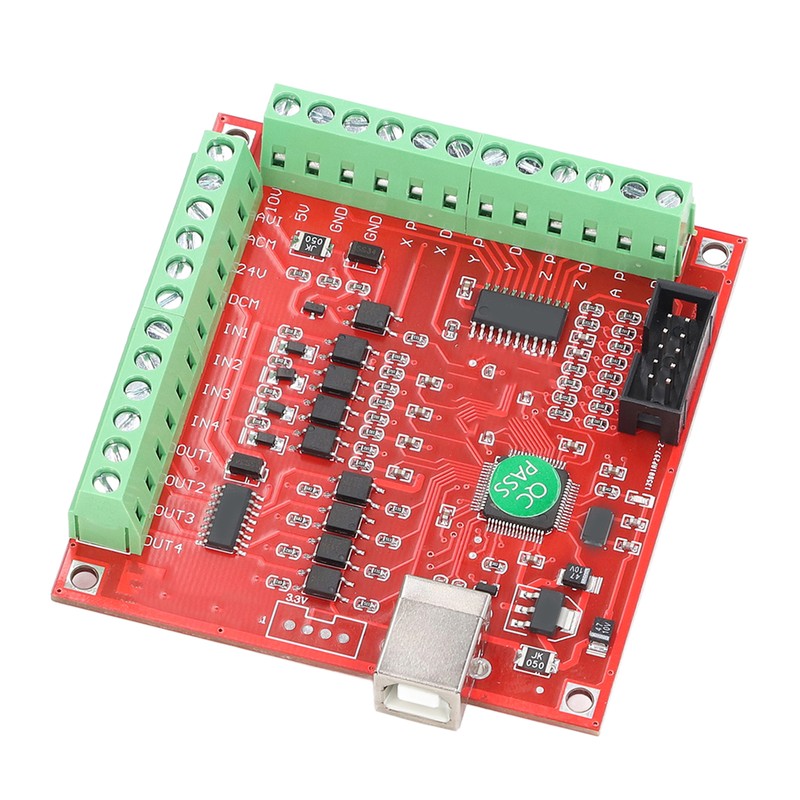Motion Controller Card Breakout Board 100Khz USB Interface for CNC
