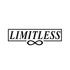 Limitless Infinity MKR Decal Vinyl Sticker |Cars Trucks Vans Walls Laptop| Black |7.5 x 2.2 in|MKR2169