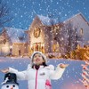 LED Snowfall Lights, LED Projector Snow Falling Lights for Garden,