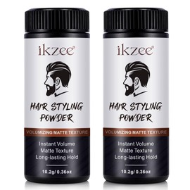 Polvo Texturizante Para Peinar El Cabello, Para Hombres Y Mujeres, Voluminizador De Larga Duración, Peinado Mate Natural, Fácil De Usar, Set De 2, 10 G