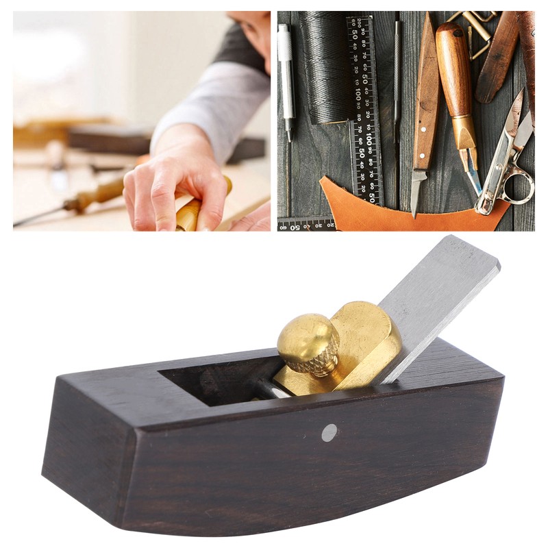 Leather Planer Wooden Steel Leather Cutter DIY Craft Thinning Arc