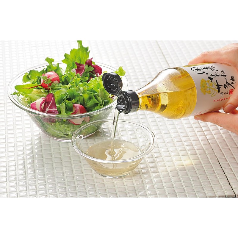 Pressed Ichiban Squeezed Salad Oil Made in Japan, 15.9 oz