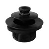 Westbrass D3324-62 1-1/2" NPSM Pull & Drain Bathtub Plug, Coarse