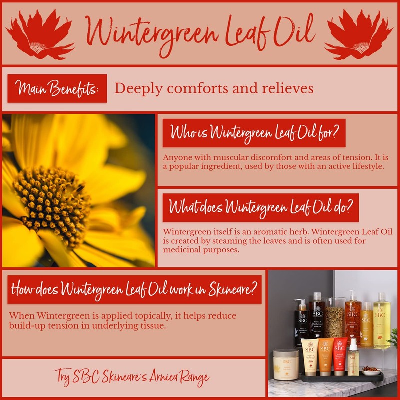 SBC Skincare Arnica & Wintergreen Targeted Thermal Rub - 100ml
