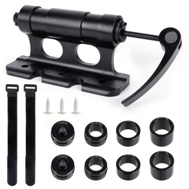 Lweiiws Bike Fork Mount Bicycle Rack Made of Aluminium Alloy with Quick Release Bicycle Block Fork Mount Bicycle Front Fork Transport Bracket for Truck and Trailer