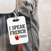 LT052 I Speak French Fries Novelty Funny Unique Designer Gift