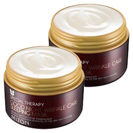 Mizon Goodnight Wrinkle Care Sleeping Mask Pack, 2 pieces / 미즈온 굿나잇 링클 케어 슬리핑 마스크 팩, 2개