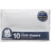 Gerber Unisex Baby Boys Girls Birdseye Prefold Cloth Diapers Multipack