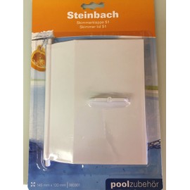 Steinbach Skimmerzubehör Skimmerklappe S1, White, 120 x 145 MM