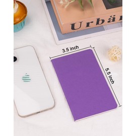 Gwybkq Small Lined Notebooks Bulk 120 Pack Mini Journal Pocket Notepads Set Colorful Cover books for Kids Children Students Bulk Gifts 3.5 x 5.5 Inches, 30 Sheets/60 Pages