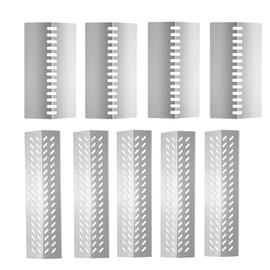 YONYO Heat Plates Flame Tamer Bull Grill Replacement Parts for 5 Burner Bull 16521 16631 Bull Angus, Cal Flame G Series G5 P5 Lion Premium L60000 L75000 L90000 Stainless Steel Heat Shield