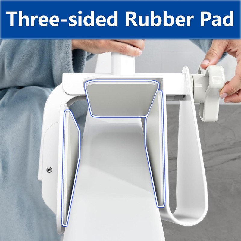 Bathtub Safety Rail, Bathtub Handle Grab Bar with Non-Slip Grip