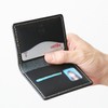 Polcolosso Original Tochigi Leather Bi-Fold License Case, Made in Japan,
