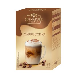 Krüger Signature Blend Cappuccino, 10 x 14 g Sachets Instant Coffee