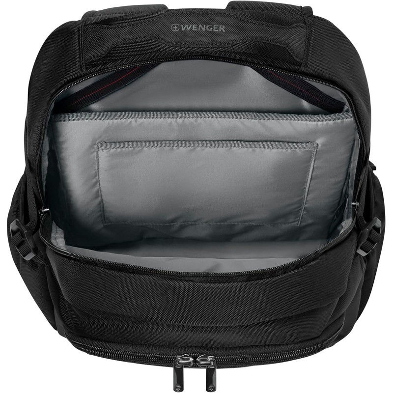 Wenger, XE Ryde, 16'' Laptop Backpack with Tablet Pocket, Black,