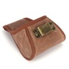 TOURBON Wax Canvas Nail Pouch Carpenters Tool Bag Tape Measures