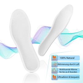 BigDean 25 Pairs Foot Warmers - Sole Warmers for Shoe Size 8.5-9.5 8H Warmth