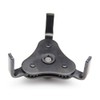 RASNONE 3 Jaw Adjustable Oil Filter Wrench Tool, Universal Fits