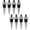 Honeydak 8 Pieces Metal Bottle Stopper Blank Stainless Steel Wine