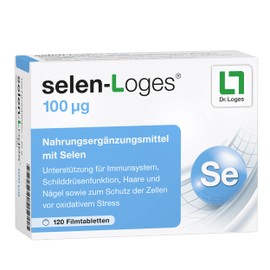 selen-Loges® 100 µg – 120 Film-Coated Tablets – Dietary Supplement with Selenium