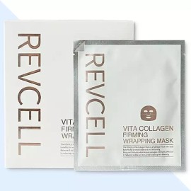 Livisel 리브이셀 비타 콜라겐 퍼밍 랩핑 마스크팩 5매 1개 Dr. Livye Cell Vita Collagen Firming Wrapping Mask Pack 5 Sheets