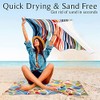 VAAVEi Beach Towel - Quick-Drying and Absorbent - Lightweight and
