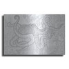 Luxe Metal Art 'Coloring Book Octopus' by Luxe Portfolio, Metal