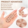 Otoolling 10 Pcs Copper Round Discs 1-1/4" Dia. x 1/8"