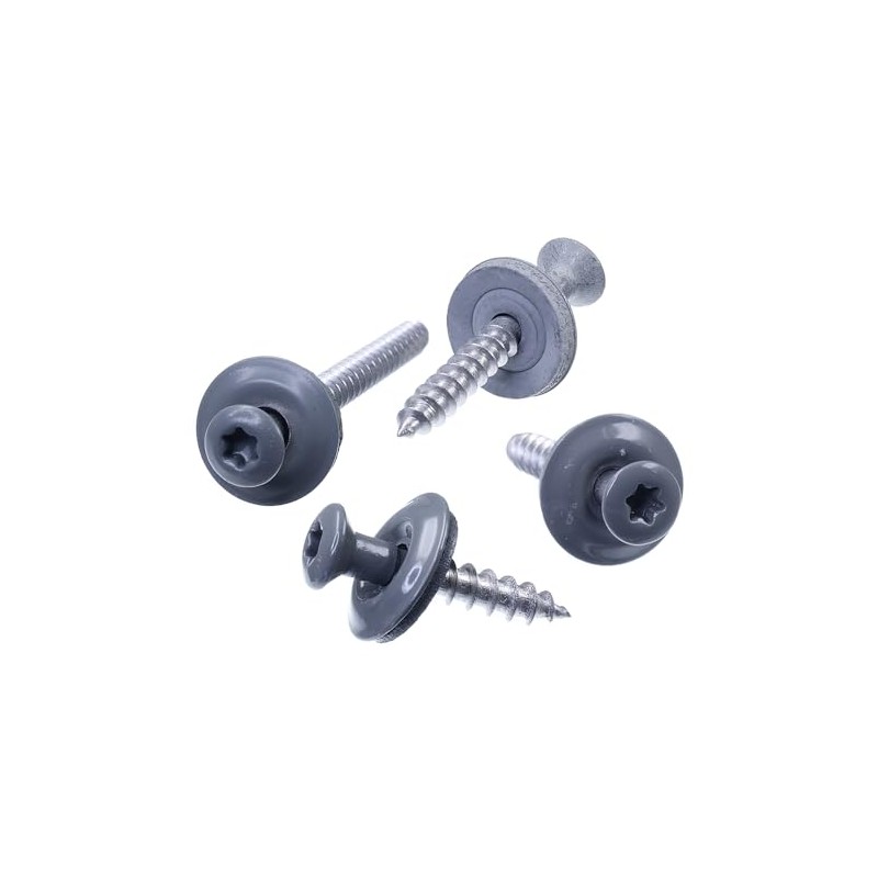 SECCARO Plumbing Screw 4.5 x 25 mm, RAL 7005 Mouse