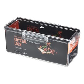 gotman Airtight Food Storage Container with Lid (111.6 oz,With Removable Drain Tray)-BPA-Free | Dishwasher, Microwave & Freezer Safe | Leak-Proof Lids | Kimchi Storage Container | Fresher Food