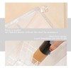 Makeup Brush Holder Organizer, Tilt Open Removable Makeup Brush Holde