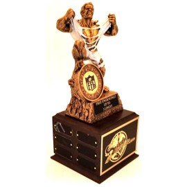 Huge Fantasy Football Trophy Monster On Base- Free Engraving!!