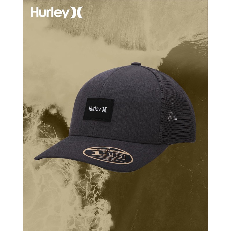 Hurley Men's Snap Back Hats - Fairway Trucker Mesh Baseball