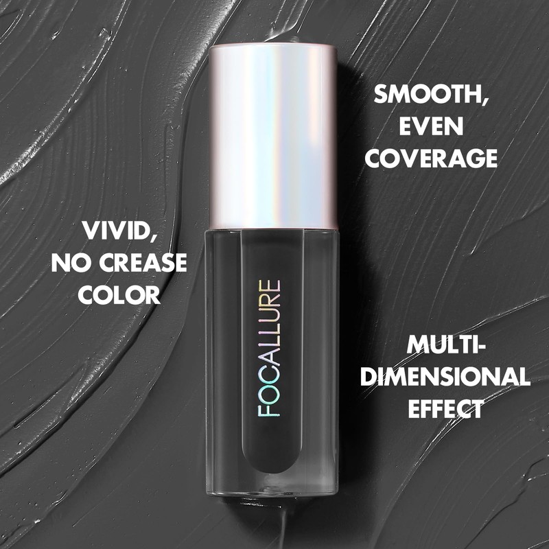 FOCALLURE ALL-OVER Liquid Eyeshadow, Long Lasting Shimmer Eye Shadow, Multi-Dimensional