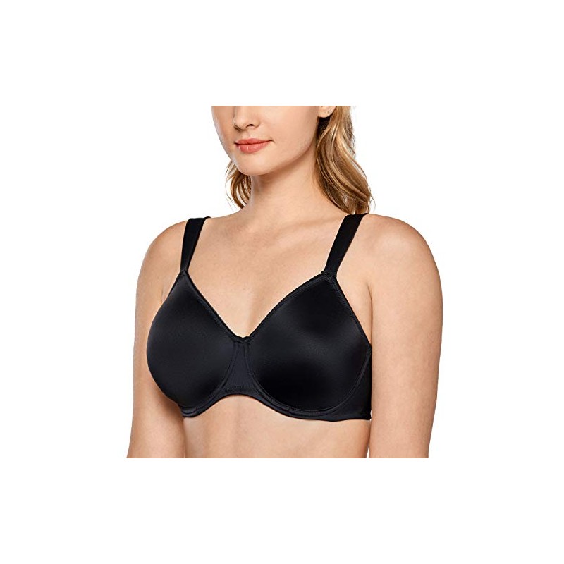 Delimira Ladies’ Minimizer Bra, Large Sizes, Unlined Full Cups with
