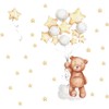 Fujitoya Wall Sticker Wall Sticker Bear Stars and Moon Clouds