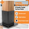 Gelacie Pergola Brackets Kit (Actual 3.9''x3.9'') 4x4 Woodworks Pergola Kit