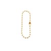 200pcs Connector Clasp Ball Chains Keychain Tag 2.4mm Bead 100mm/3.9”