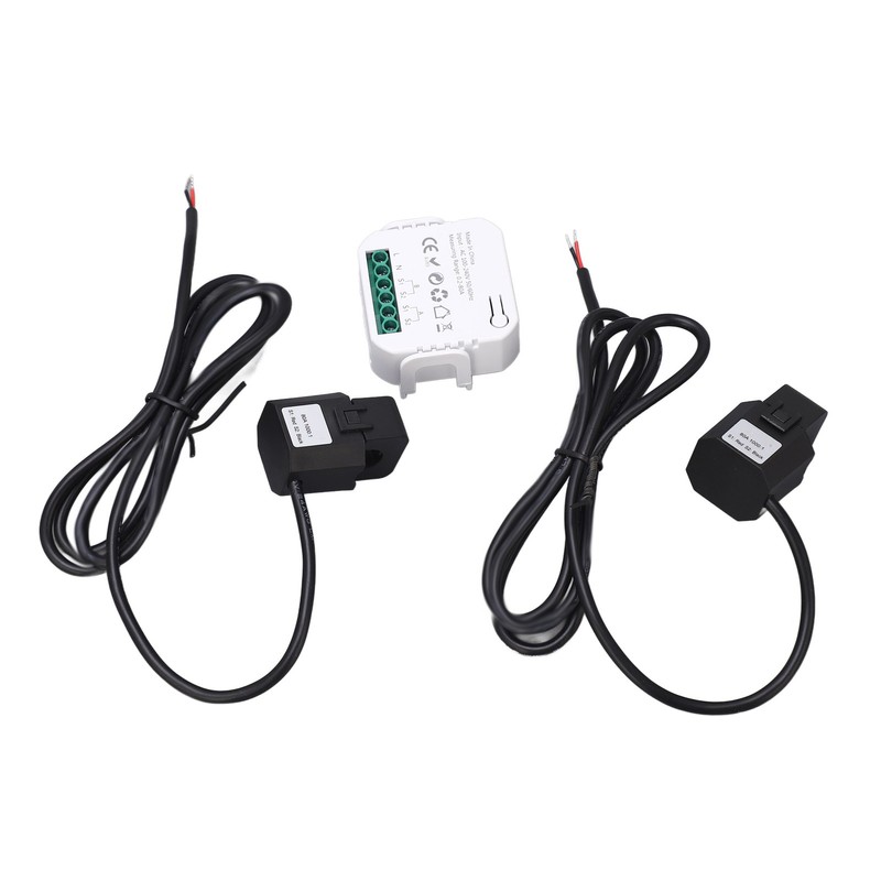 WiFi Smart Energy Monitor Single Phase Clamp Electricity Meter 100‑240V
