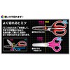 Kutsuwa SS106BL STAD School Craft Scissors, Blue