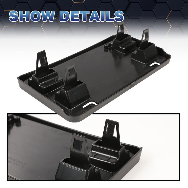 PIT66 Bumper License Plate, Compatible with 2015-2017 Ford F150 Front