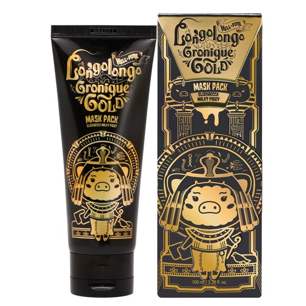 Elizavecca Milky Piggy Hell-Pore Longo Longo Gronique Gold Mask Pack