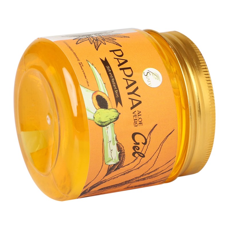 SVATV Papaya Aloe Vera Gel | Wrinkle Reduction | Skin