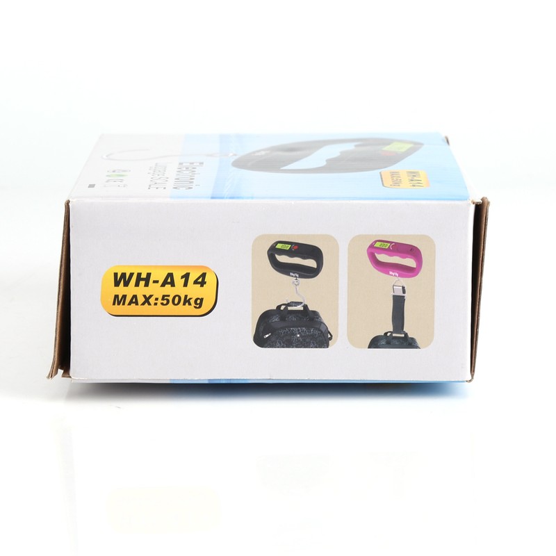 WEIHENG 50kg/10g Digital Hanging Hook Scale LCD Electronic Pocket Luggage