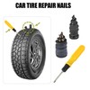 X AUTOHAUX 41pcs Tire Rubber Vacuum Tyre Repair Nails with