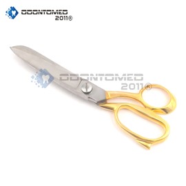 ODM Gold Handle 8" Heavy Duty Upholstery Carpet Shear Tailor Scissors