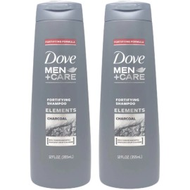 Unilever HPC - USA Dove Men+Care Fortifying Charcoal Shampoo, 12 oz (Pack of 2)