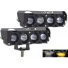 Par Luces Led Auxiliares Faros Para Motos Auto Impermeable
