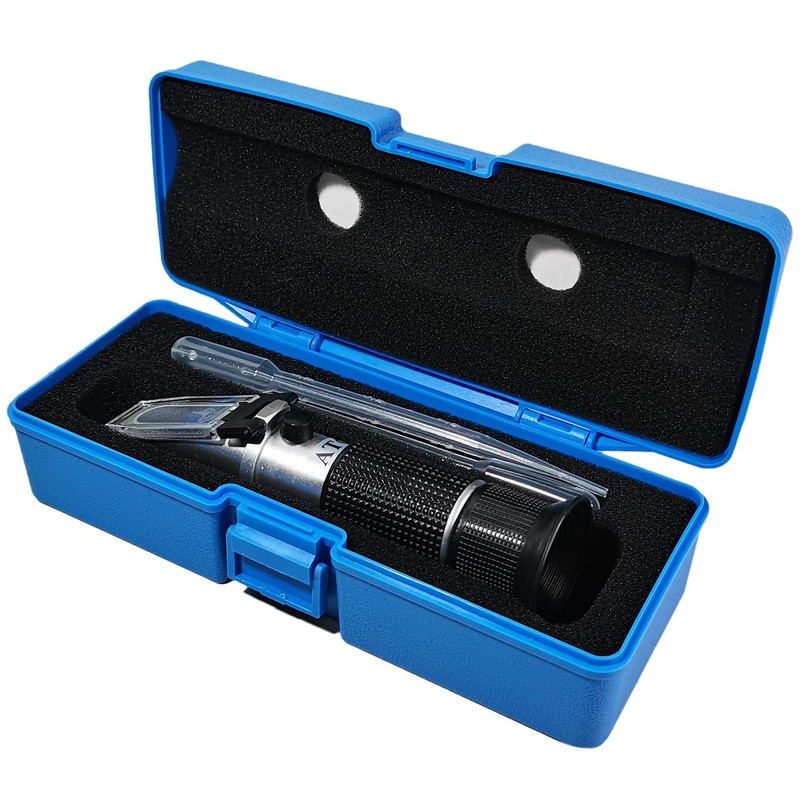 4-in-1 DEF Antifreeze Coolant Refractometer for Automobile Antifreeze System, Diesel